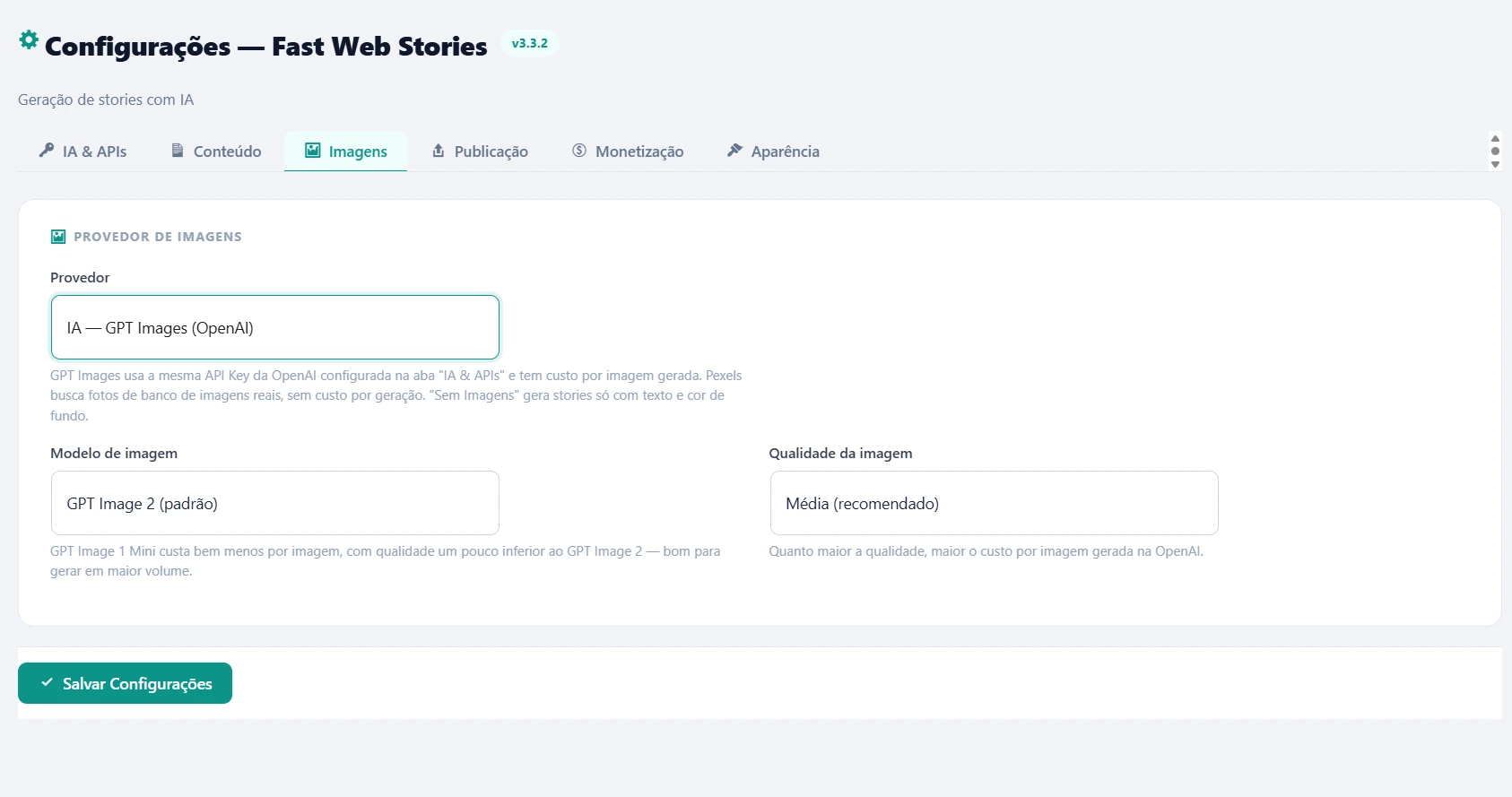 Fast Web Stories